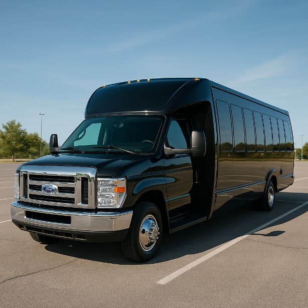 Clearwater Shuttle Bus Rentals 18 Passenger Shuttle Bus