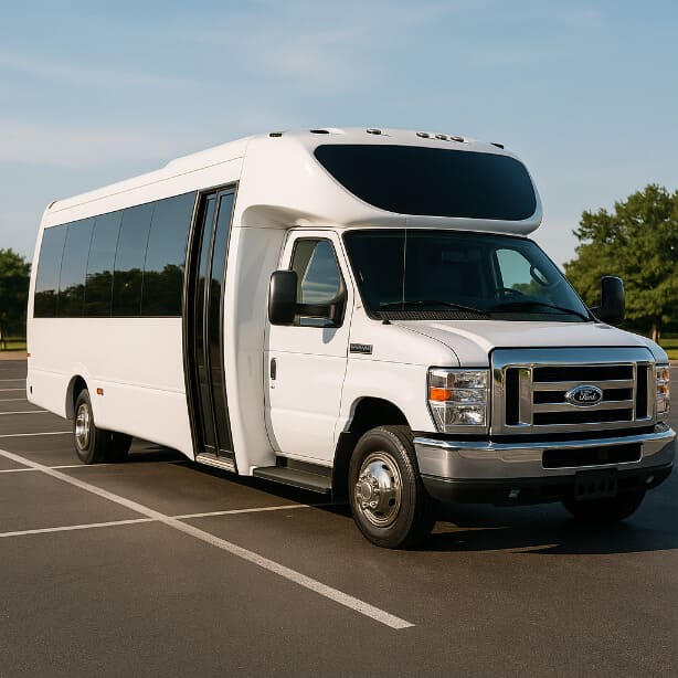 Clearwater Shuttle Bus Rentals 20 Passenger Shuttle Bus