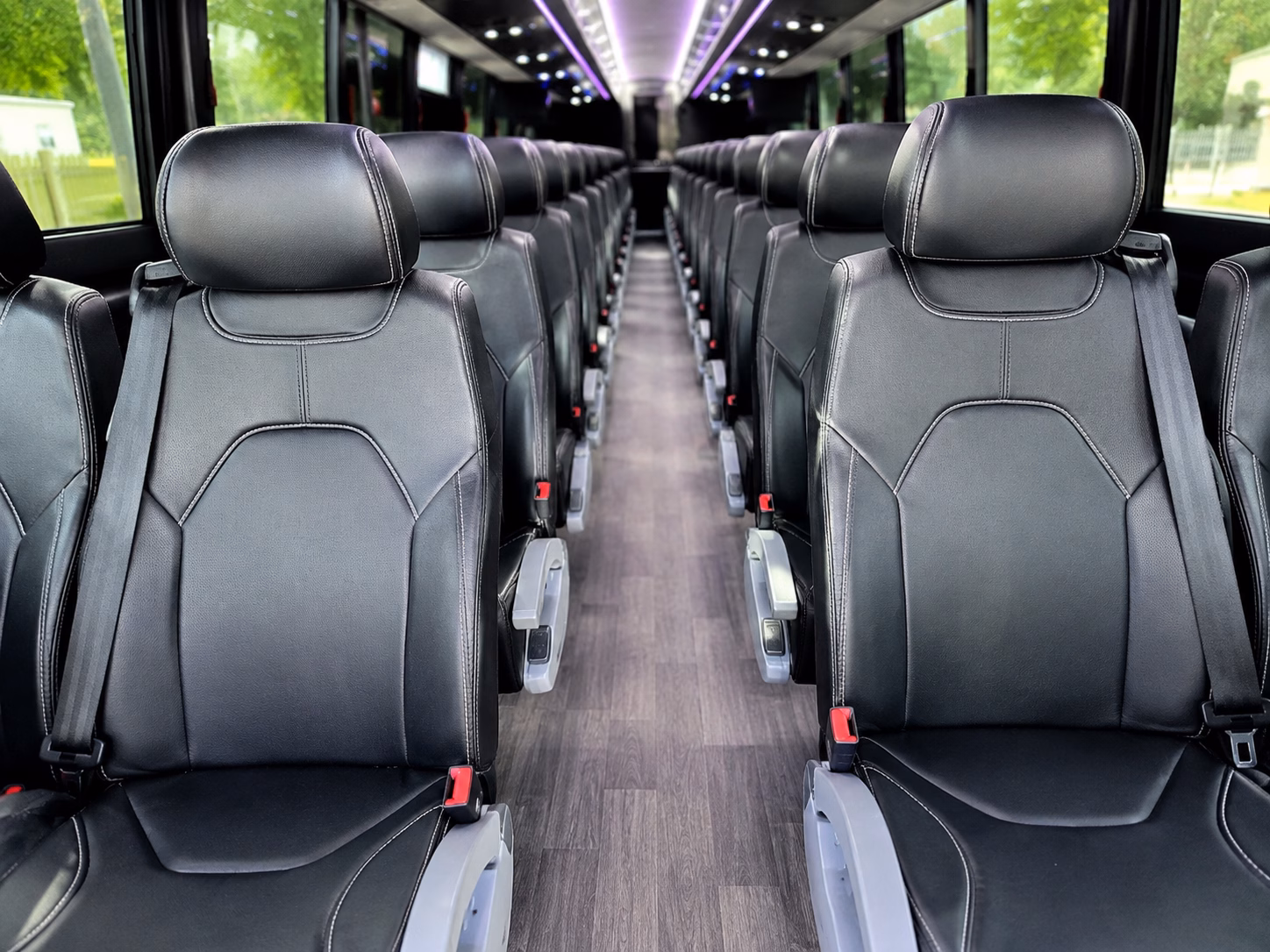 clearwater bus rental service area