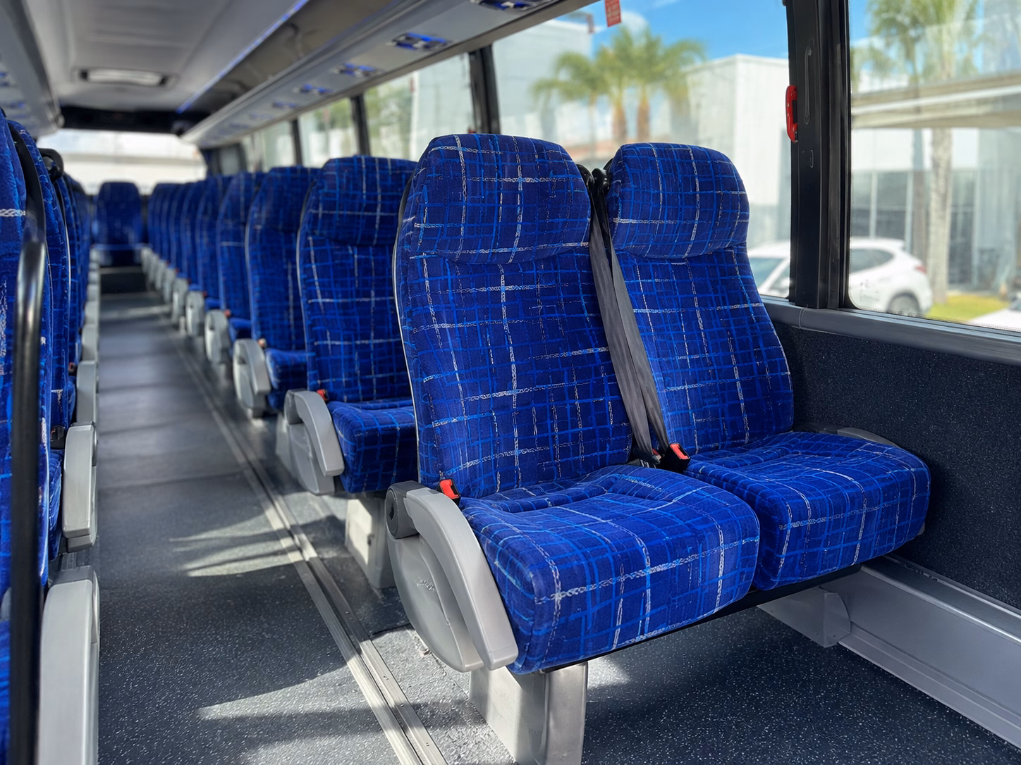 clearwater charter bus interior